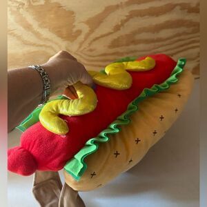 Dog Colorful Hot Dog costume